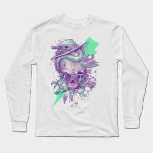 Bleak Summer Skullin' Long Sleeve T-Shirt